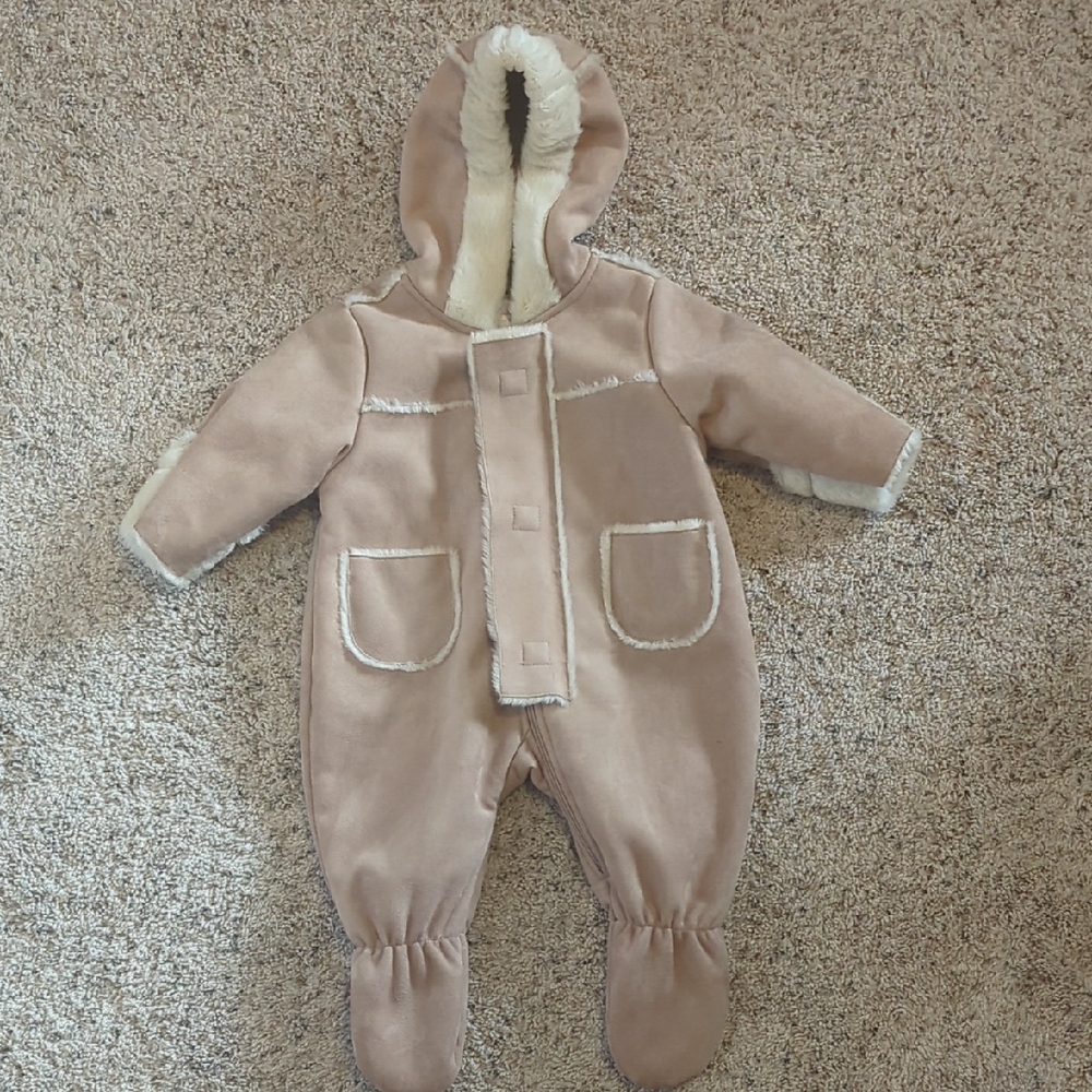 Cozy Tan Kids One Piece